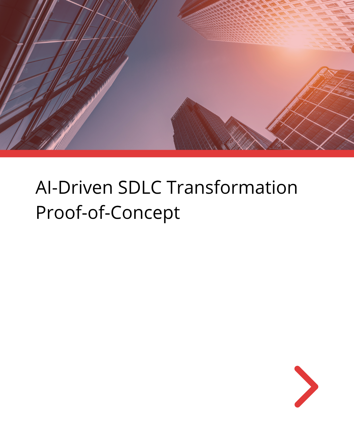 AI-driven SDLC case study